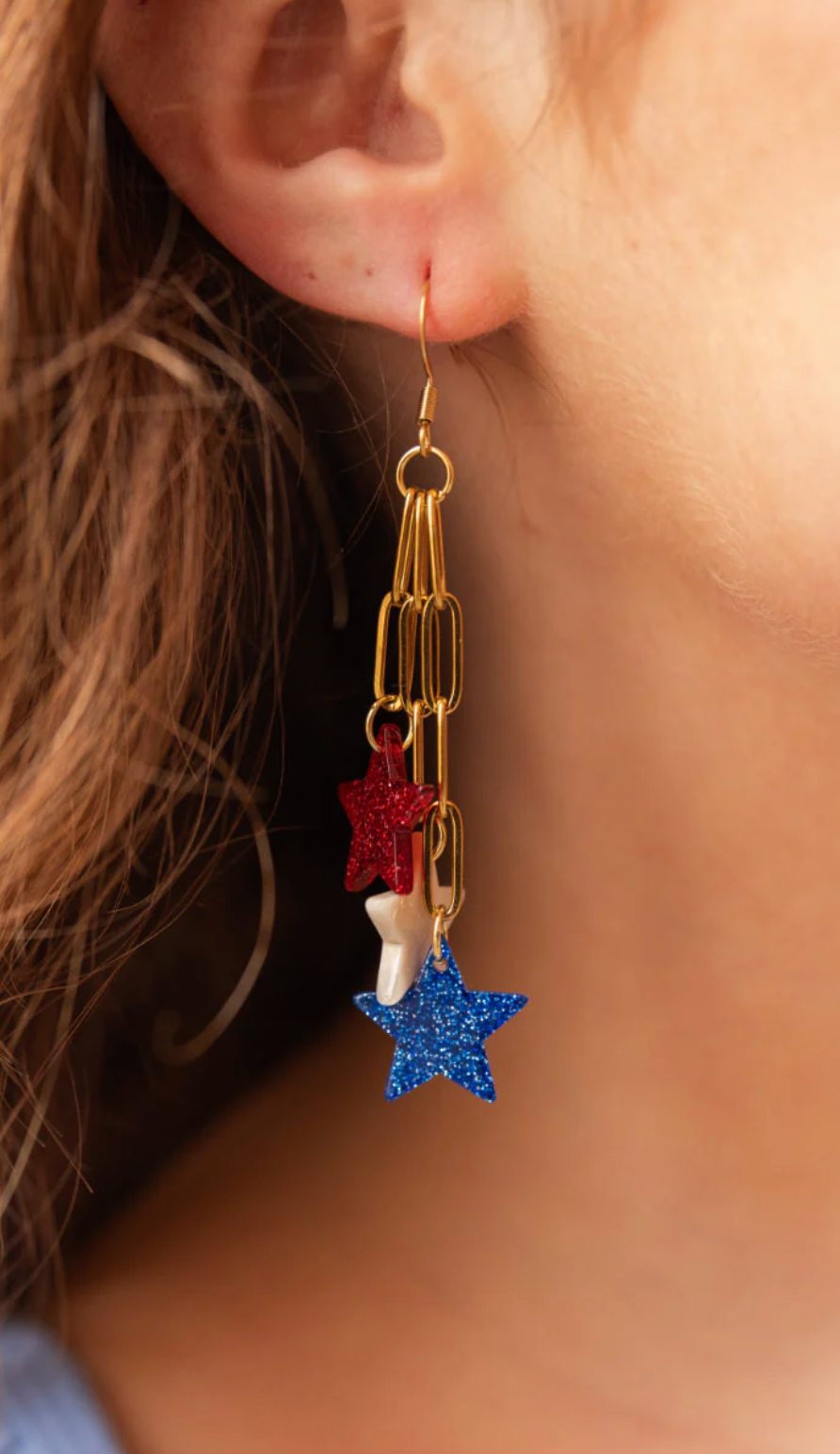 Firework Star Earrings