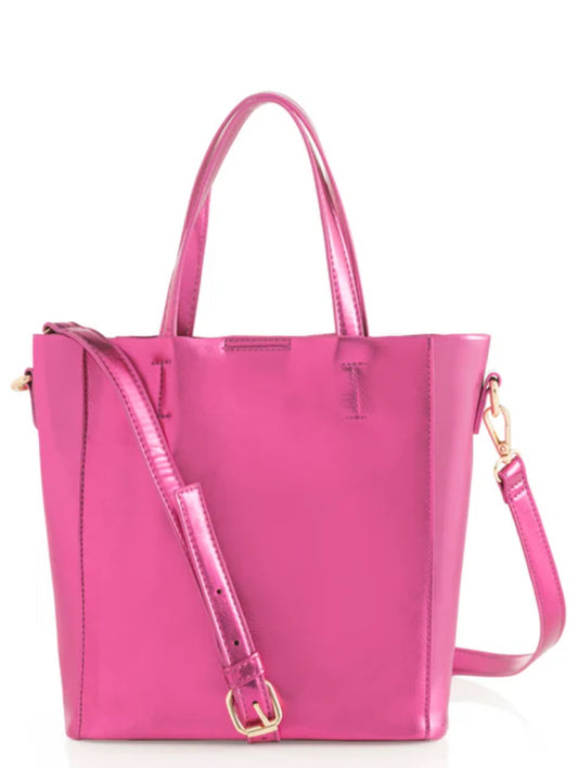 Maddie Mini Tote Bag - Magenta