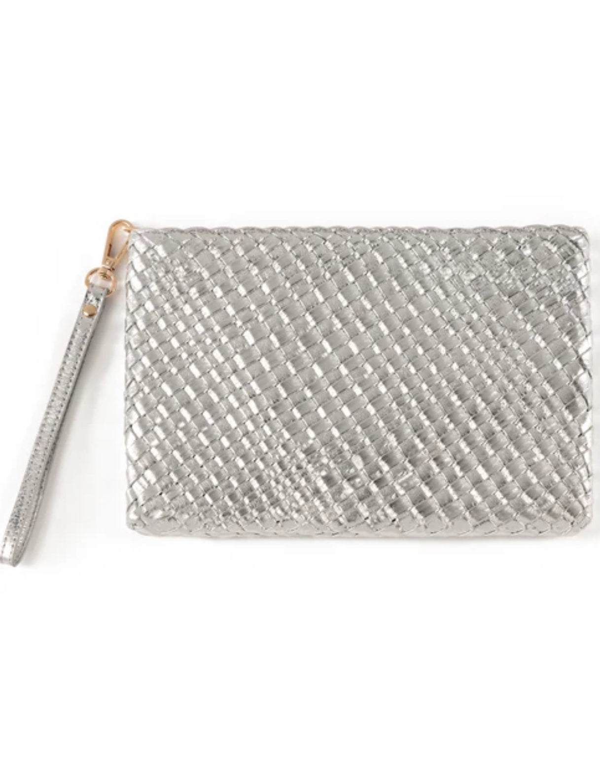 Blythe Zip Wristlet - Platinum