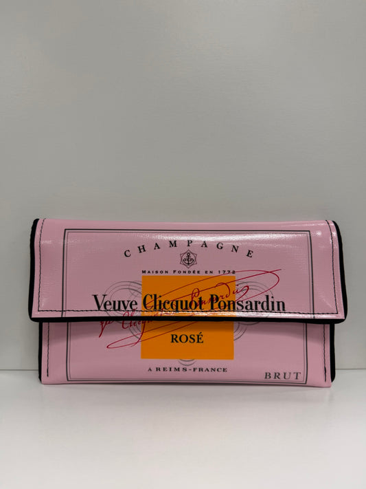 Kent Stetson Veuve Clicquot Rosé Champagne Clutch