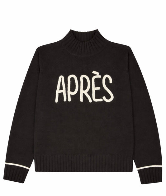 Merino Apres Mock Neck