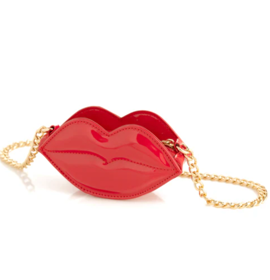 Kiss Mini Bag - Red