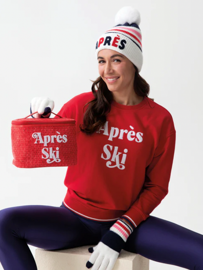 Apres Ski Cosmetic Case - Red