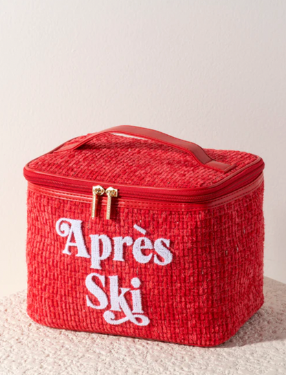 Apres Ski Cosmetic Case - Red