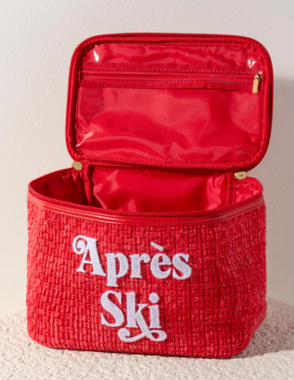 Apres Ski Cosmetic Case - Red