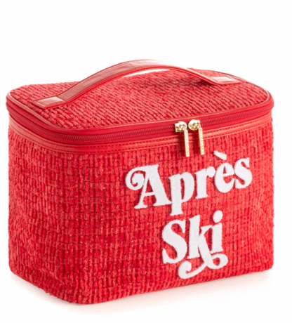 Apres Ski Cosmetic Case - Red