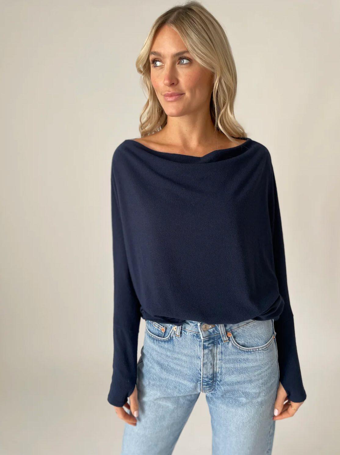 The Anywhere Top - Navy