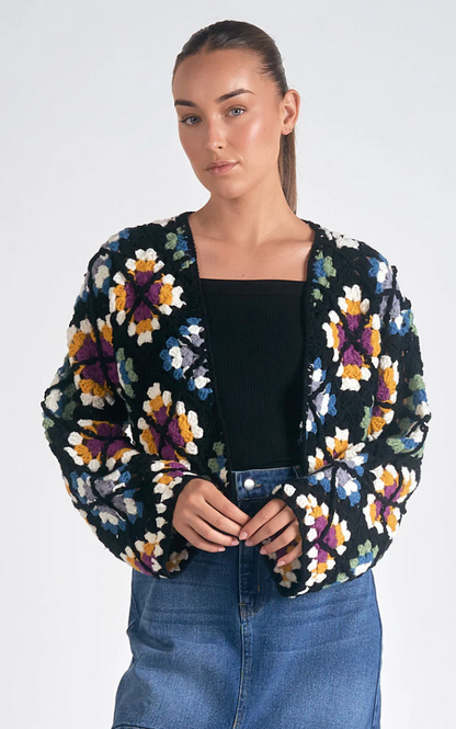 Daisey Crochet Cardigan