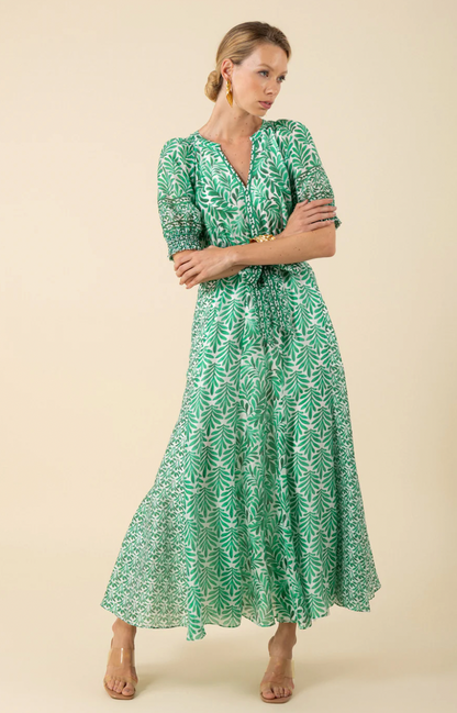 Estella Organza Maxi Dress