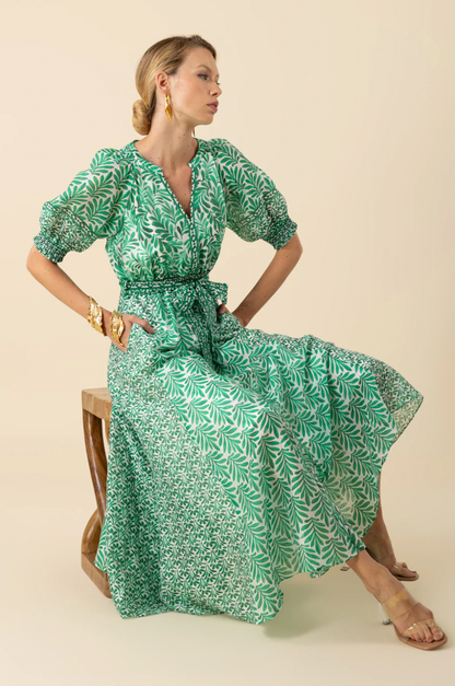 Estella Organza Maxi Dress