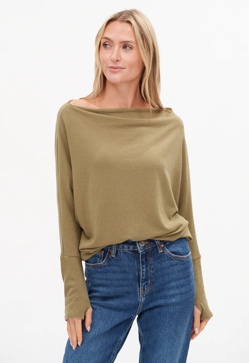 Anywhere Top - Olive