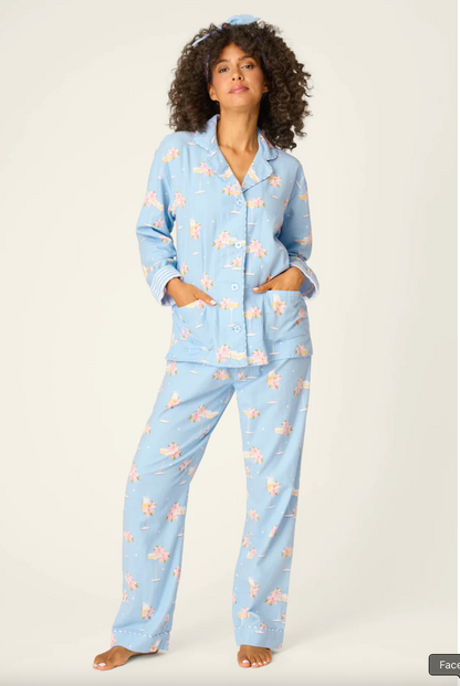 PJ Salvage - Fizz The Season 3-Piece Flannel PJ Set