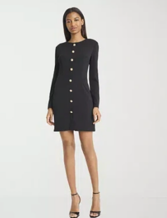 Long Sleeve Sheath Dress