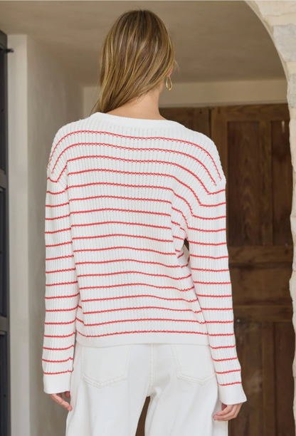 Singer Striped Pullover