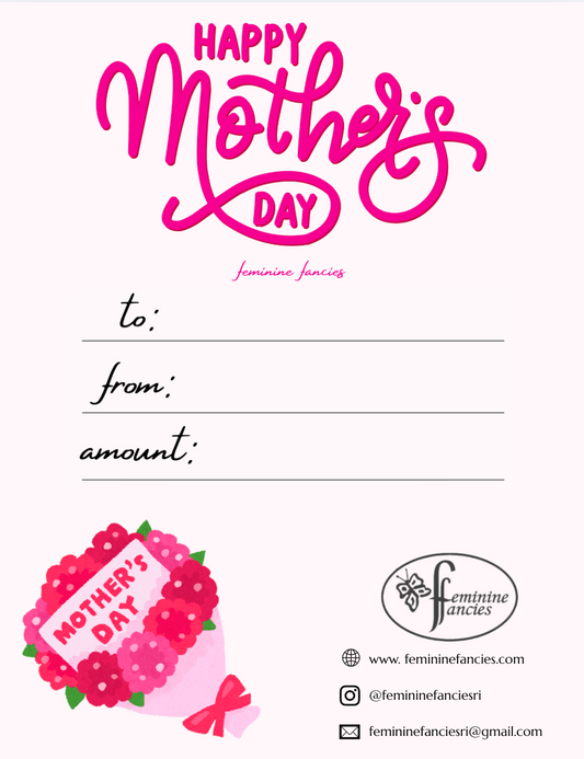 Feminine Fancies "Happy Mother's Day" Gift Card