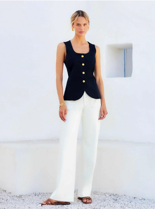 June Button-Up Vest