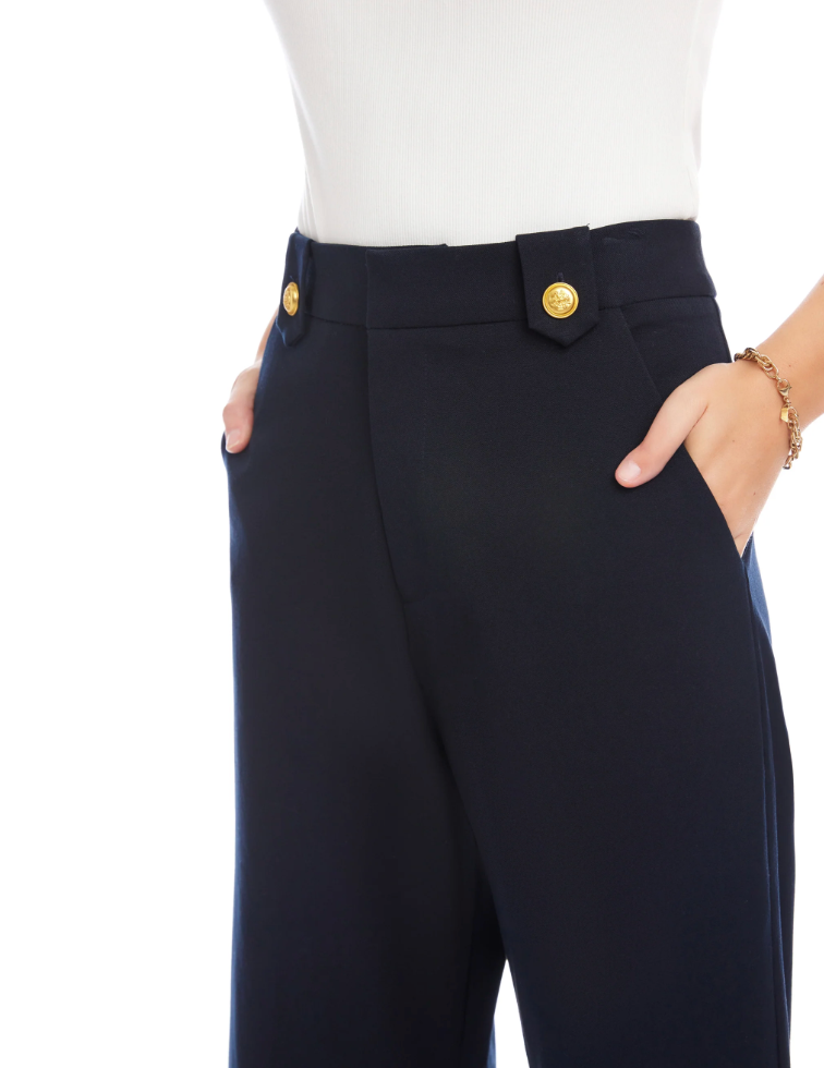 Janice Cropped Wide-Leg Pants