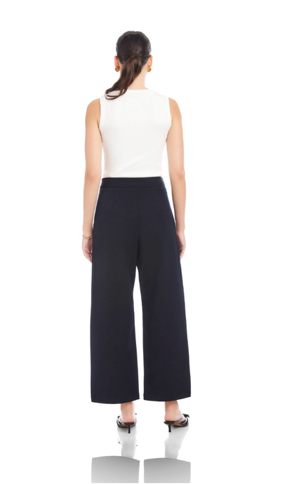 Janice Cropped Wide-Leg Pants