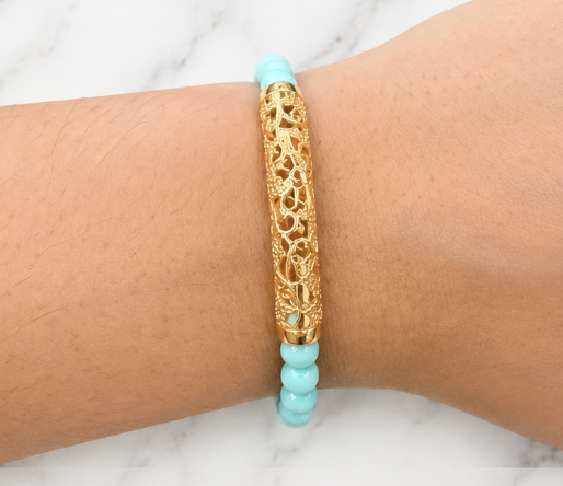 The Azure Lace Bracelet