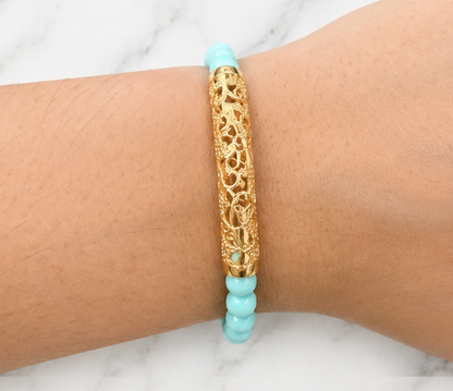The Azure Lace Bracelet