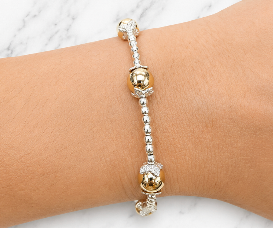 The Golden Leaf Bracalet