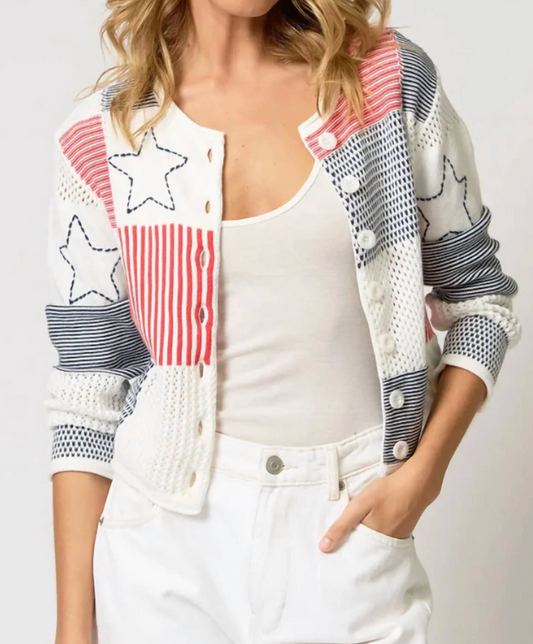 Central Park West - Ralph Quilt Patchwork Cardigan