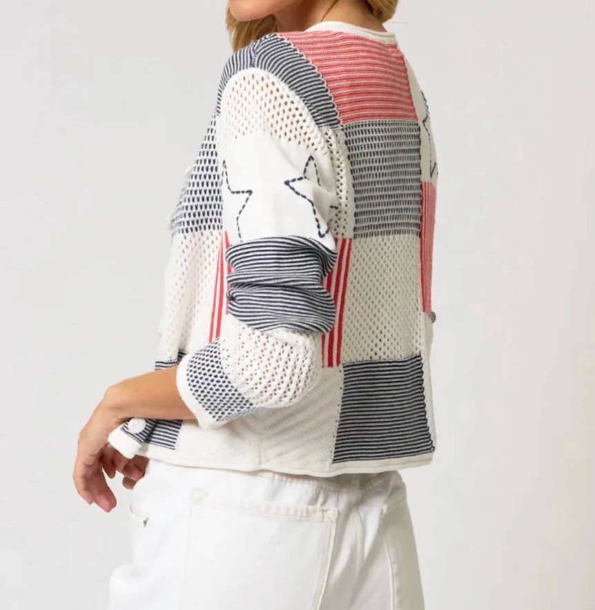 Central Park West - Ralph Quilt Patchwork Cardigan